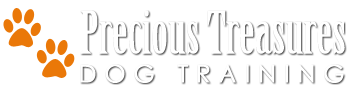 Logo, Precious Treasures Dog Training, Dog Training in Forney, TX